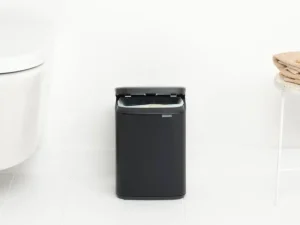 Brabantia Papierkörbe & Recycling-behälter | Abfalleimer^Bo Waste Bin, 4 l, Mattschwarz