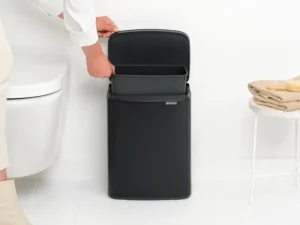 Brabantia Papierkörbe & Recycling-behälter | Abfalleimer^Bo Waste Bin, 12 l, Mattschwarz