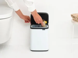 Brabantia Papierkörbe & Recycling-behälter | Abfalleimer^Bo Waste Bin, 4 l, Weiß