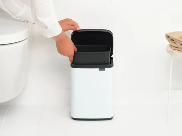 Brabantia Papierkörbe & Recycling-behälter | Abfalleimer^Bo Waste Bin, 4 l, Weiß