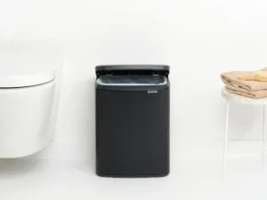 Brabantia Papierkörbe & Recycling-behälter | Abfalleimer^Bo Waste Bin, 12 l, Mattschwarz