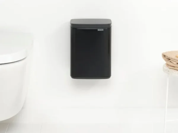 Brabantia Papierkörbe & Recycling-behälter | Abfalleimer^Bo Waste Bin, 4 l, Mattschwarz