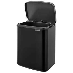 Brabantia Papierkörbe & Recycling-behälter | Abfalleimer^Bo Waste Bin, 12 l, Mattschwarz