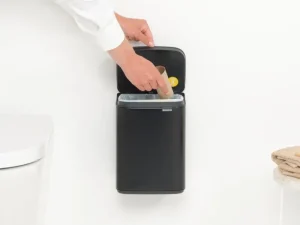 Brabantia Papierkörbe & Recycling-behälter | Abfalleimer^Bo Waste Bin, 4 l, Mattschwarz