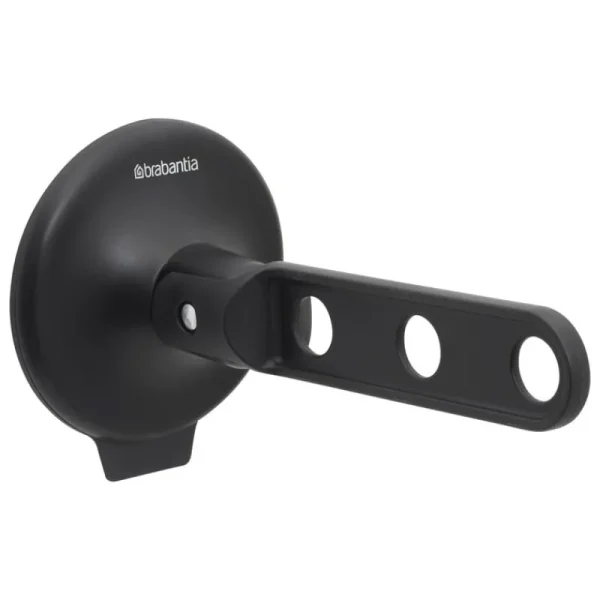 Brabantia Garderoben Und Kleiderbügel^Kleiderhaken mit Saugnapf, schwarz