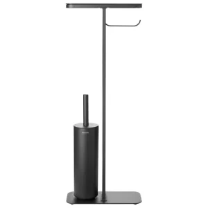 Brabantia Badezimmeraccessoires^MindSet Toilettenbutler, Silikon, Mineral Infinite Grey