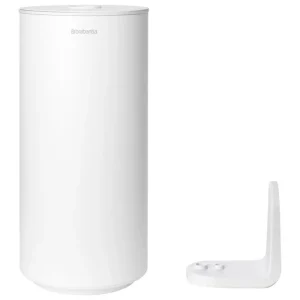 Brabantia Badezimmeraccessoires^MindSet Toilettenpapieraufbewahrungsbox, Mineral Fresh White