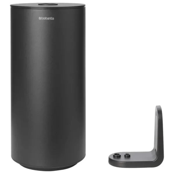 Brabantia Badezimmeraccessoires^MindSet Toilettenpapieraufbewahrungsbox, Mineral Infinite Grey