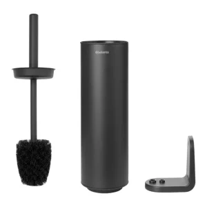 Brabantia Badezimmeraccessoires^MindSet Toilettenbürste mit Halter, Mineral Infinite Grey