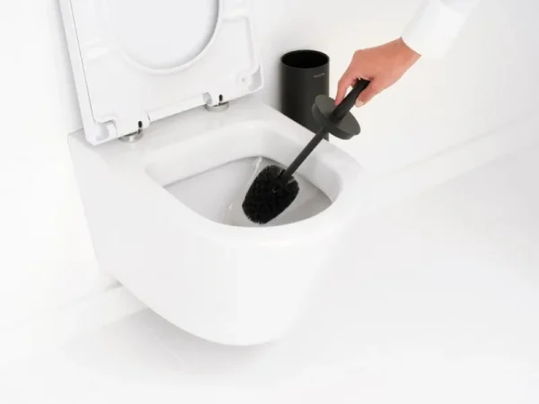 Brabantia Badezimmeraccessoires^MindSet Toilettenbürste mit Halter, Mineral Infinite Grey