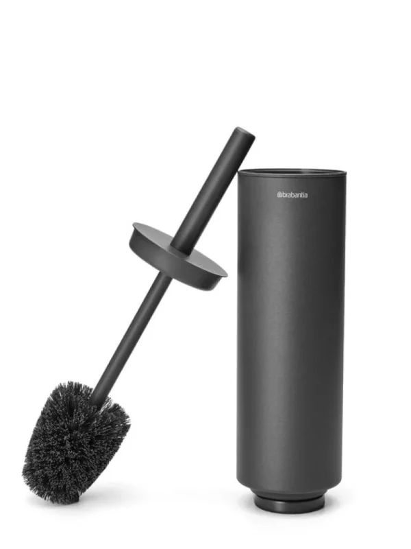 Brabantia Badezimmeraccessoires^MindSet Toilettenbürste mit Halter, Mineral Infinite Grey