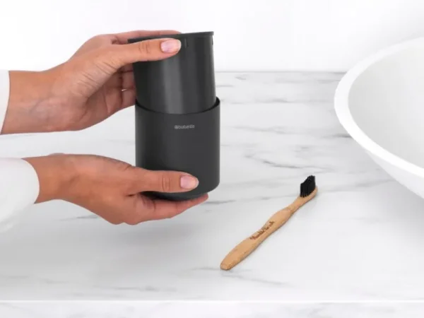 Brabantia Badezimmeraccessoires^MindSet Zahnbürstenhalter, Mineral Infinite Grey