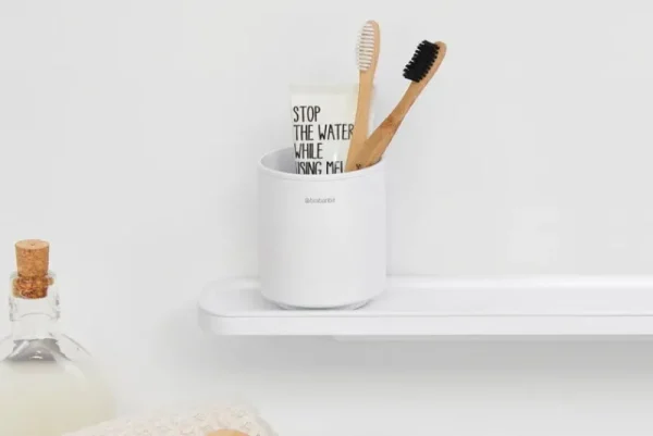 Brabantia Badezimmeraccessoires^MindSet Zahnputzbecher, Mineral Fresh White