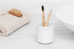 Brabantia Badezimmeraccessoires^MindSet Zahnputzbecher, Mineral Fresh White