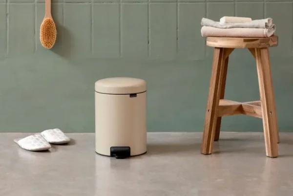 Brabantia Papierkörbe & Recycling-behälter | Abfalleimer^NewIcon Treteimer, Soft Beige