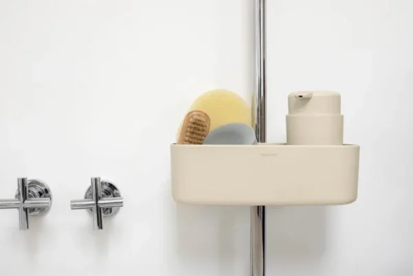 Brabantia Badezimmeraccessoires^ReNew Duschregal, Hellbeige