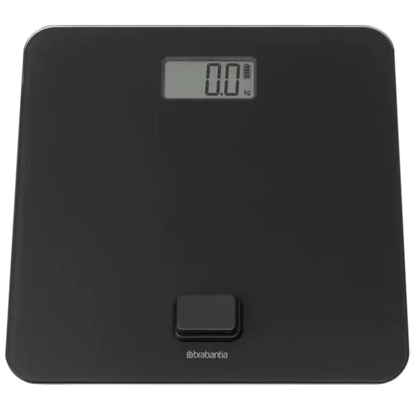 Brabantia Badezimmeraccessoires^ReNew Personenwaage, batterielos, Dunkelgrau