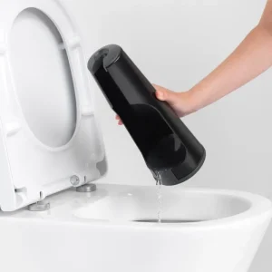 Brabantia Badezimmeraccessoires^ReNew Toilettenbürste und Halter, schwarz