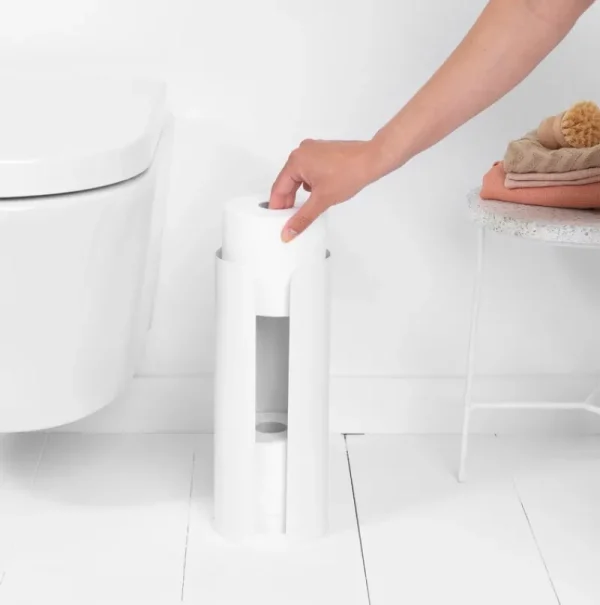 Brabantia Badezimmeraccessoires^ReNew Toilettenpapierspender, weiß