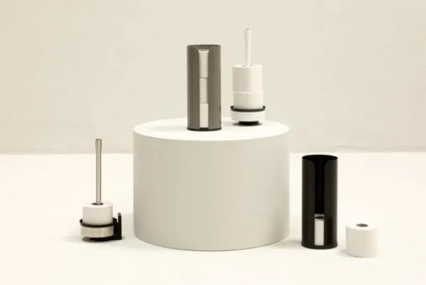 Brabantia Badezimmeraccessoires^ReNew Toilettenpapierspender, schwarz