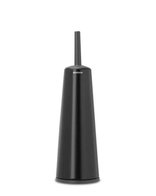 Brabantia Badezimmeraccessoires^ReNew Toilettenbürste und Halter, schwarz