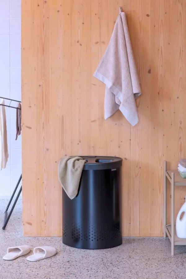 Brabantia Wäschekörbe^Selector Wäschekorb 55 l, Mattschwarz