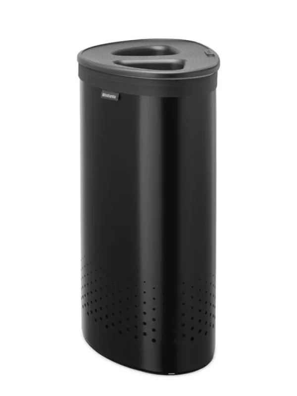 Brabantia Wäschekörbe^Selector Wäschekorb 55 l, Mattschwarz