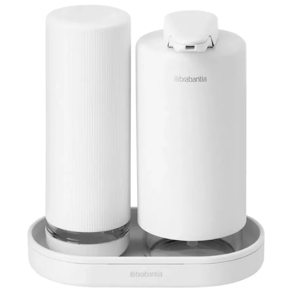 Brabantia Badezimmeraccessoires | Küchenutensilien^SinkStyle Seifenspender-Set, 2 x 200 ml, Fresh White