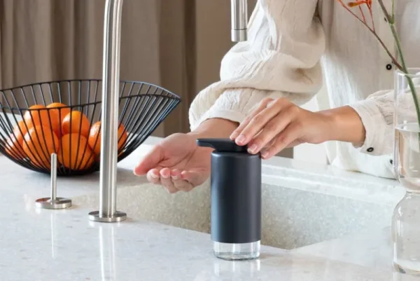Brabantia Badezimmeraccessoires | Küchenutensilien^SinkStyle Seifenspender, 200 ml, Mineral Infinite Grey