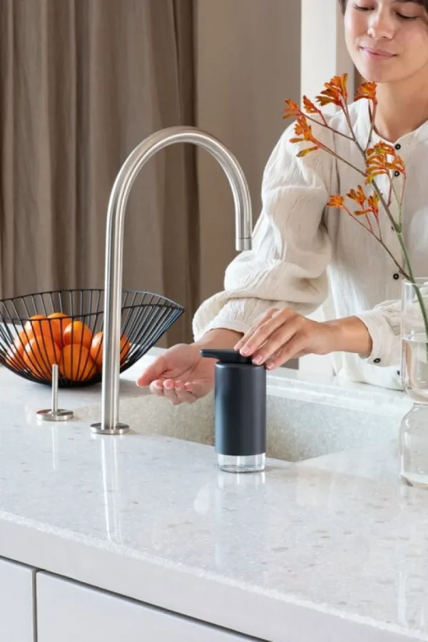 Brabantia Badezimmeraccessoires | Küchenutensilien^SinkStyle Seifenspender, 200 ml, Mineral Infinite Grey