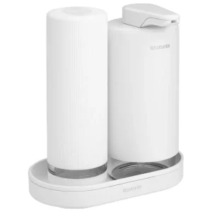 Brabantia Badezimmeraccessoires | Küchenutensilien^SinkStyle Seifenspender-Set, 2 x 200 ml, Fresh White