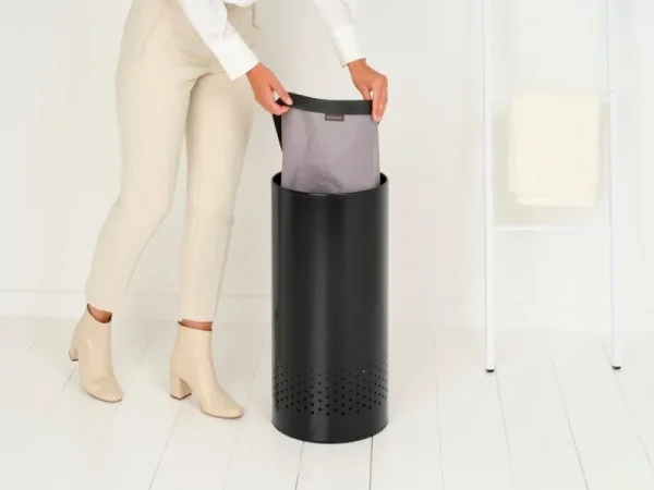 Brabantia Wäschekörbe^Wäschekorb 35 l, Mattschwarz