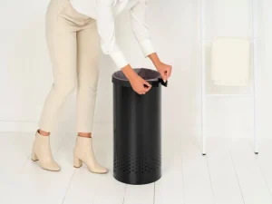 Brabantia Wäschekörbe^Wäschekorb 35 l, Mattschwarz