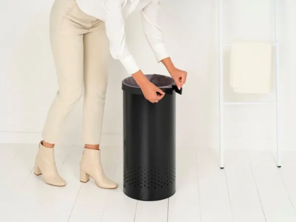 Brabantia Wäschekörbe^Wäschekorb 35 l, Mattschwarz