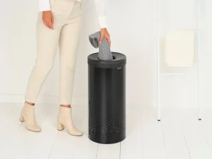 Brabantia Wäschekörbe^Wäschekorb 35 l, Mattschwarz