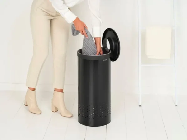 Brabantia Wäschekörbe^Wäschekorb 35 l, Mattschwarz