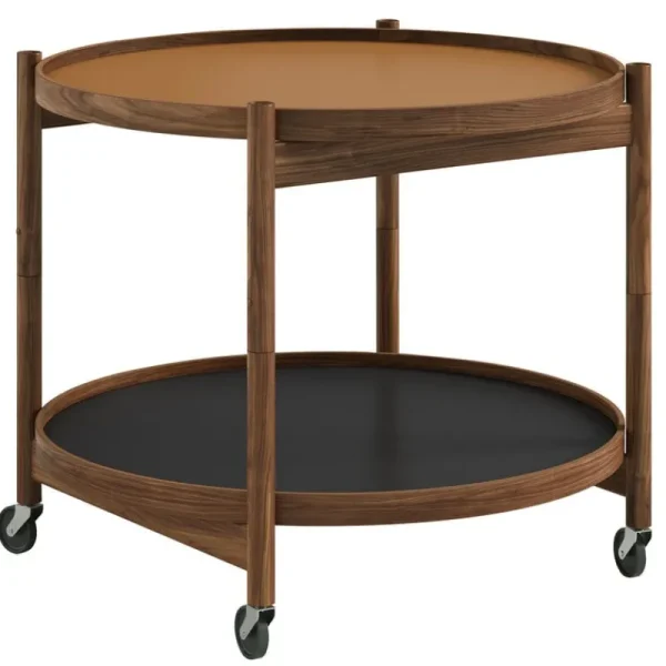 Fogia Tische-Brdr. Krüger Bølling Tabletttisch, 60 cm, Nussbaum geölt – Clay