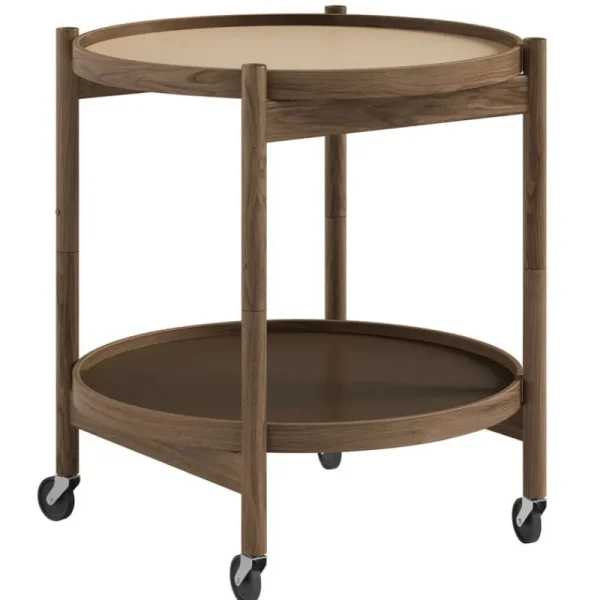 Audo Copenhagen Tische-Brdr. Krüger Bølling Tabletttisch, 50 cm, Eiche geräuchert – Earth