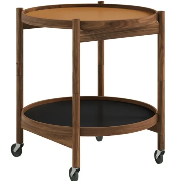 Artek Tische-Brdr. Krüger Bølling Tabletttisch, 50 cm, Nussbaum geölt – Clay