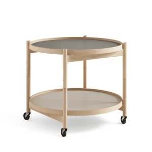 Carl Hansen & Su00f8n Tische-Brdr. Krüger Bølling Tabletttisch, 60 cm, Buche geölt – Stone