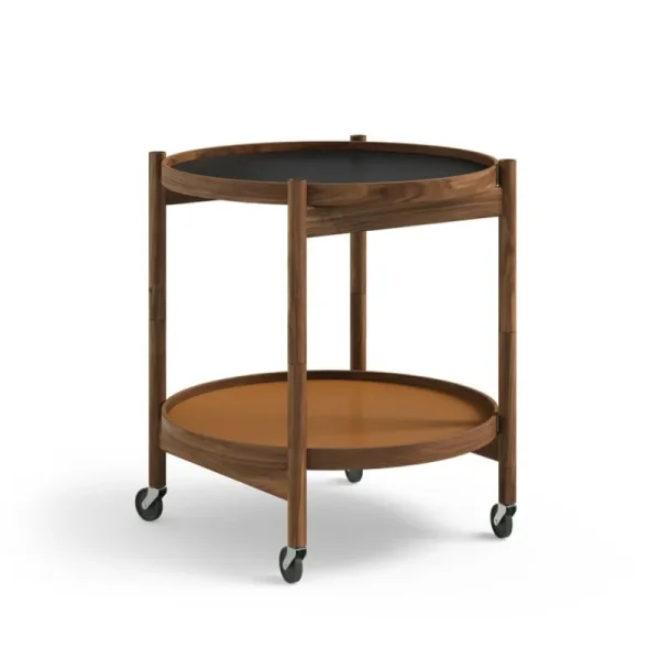 Artek Tische-Brdr. Krüger Bølling Tabletttisch, 50 cm, Nussbaum geölt – Clay