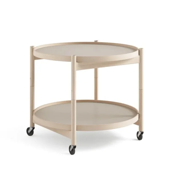 Carl Hansen & Su00f8n Tische-Brdr. Krüger Bølling Tabletttisch, 60 cm, Buche geölt – Stone