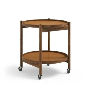 Artek Tische-Brdr. Krüger Bølling Tabletttisch, 50 cm, Nussbaum geölt – Clay