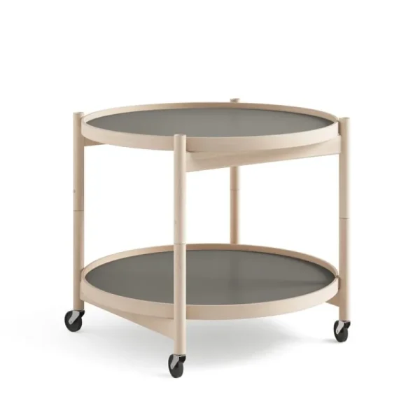 Carl Hansen & Su00f8n Tische-Brdr. Krüger Bølling Tabletttisch, 60 cm, Buche geölt – Stone