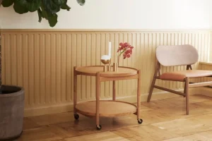 HAY Tische-Brdr. Krüger Bølling Tabletttisch, 60 cm, Eiche geräuchert – Earth