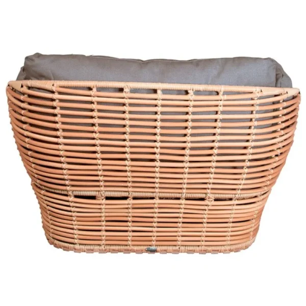 Cane-line Terrassenmöbel^Basket Loungesessel, Natur – Taupe