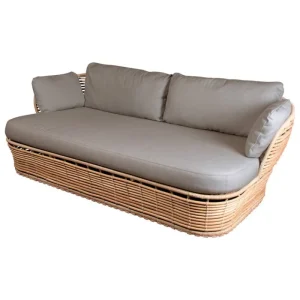 Cane-line Terrassenmöbel^Basket 2-Sitzer-Sofa, Natur – Taupe