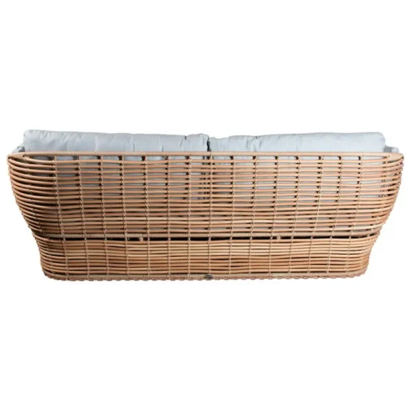 Cane-line Terrassenmöbel^Basket 2-Sitzer-Sofa, Natur – Taupe