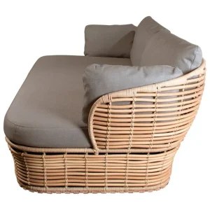 Cane-line Terrassenmöbel^Basket 2-Sitzer-Sofa, Natur – Taupe