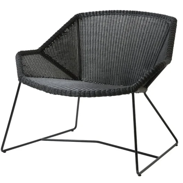 Cane-line Terrassenmöbel^Breeze Loungesessel, schwarz